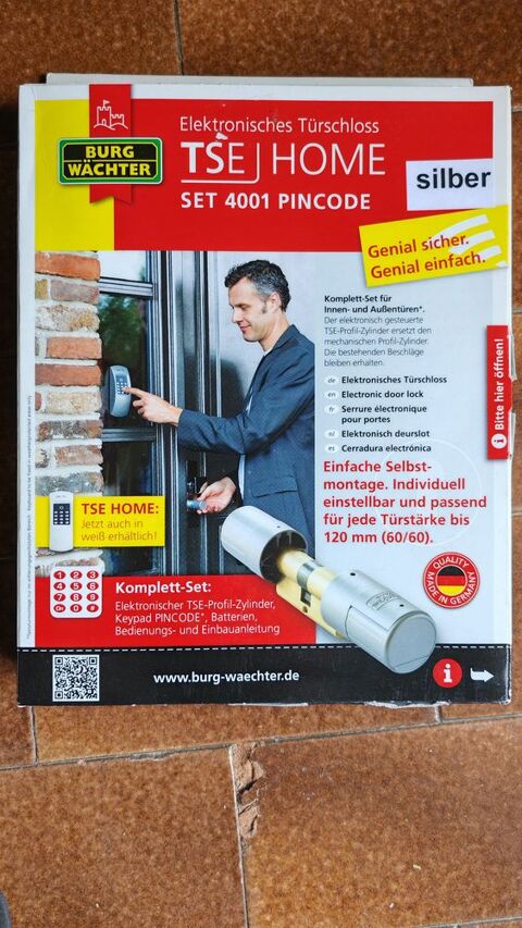 Burg Wchter Serrure de porte TSE SET 4001 HOME M 65 Mijoux (01)