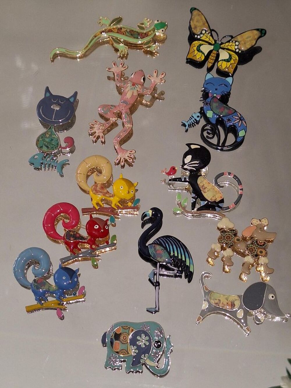 Broches th&egrave;me animalier Bijoux et montres