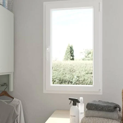 2 x Fentre Premium PVC H 800 X L 600 mm 500 Monteux (84)