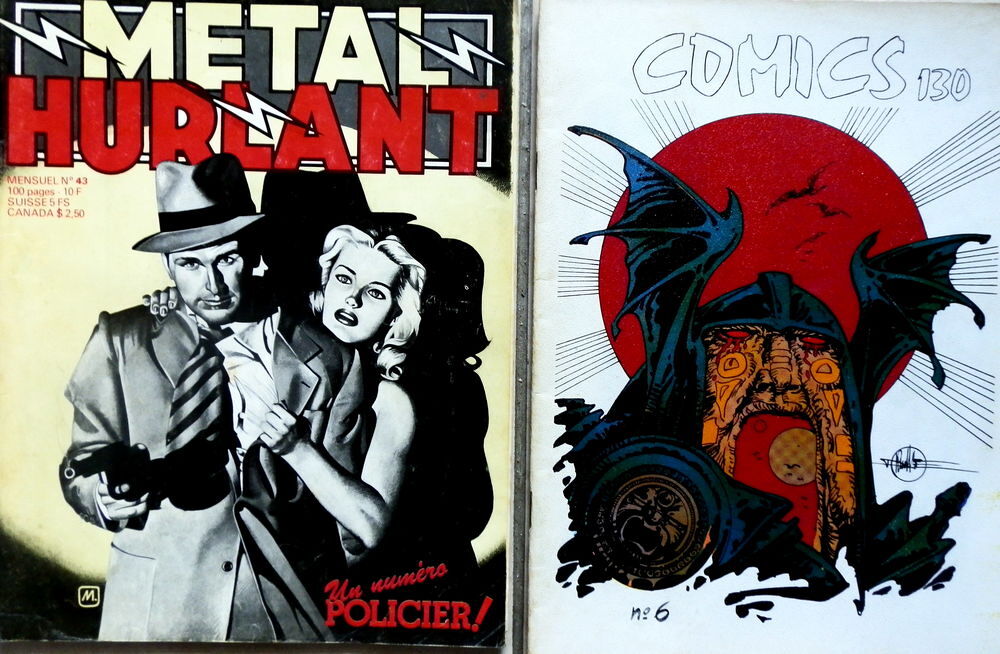 METAL HURLANT Livres et BD