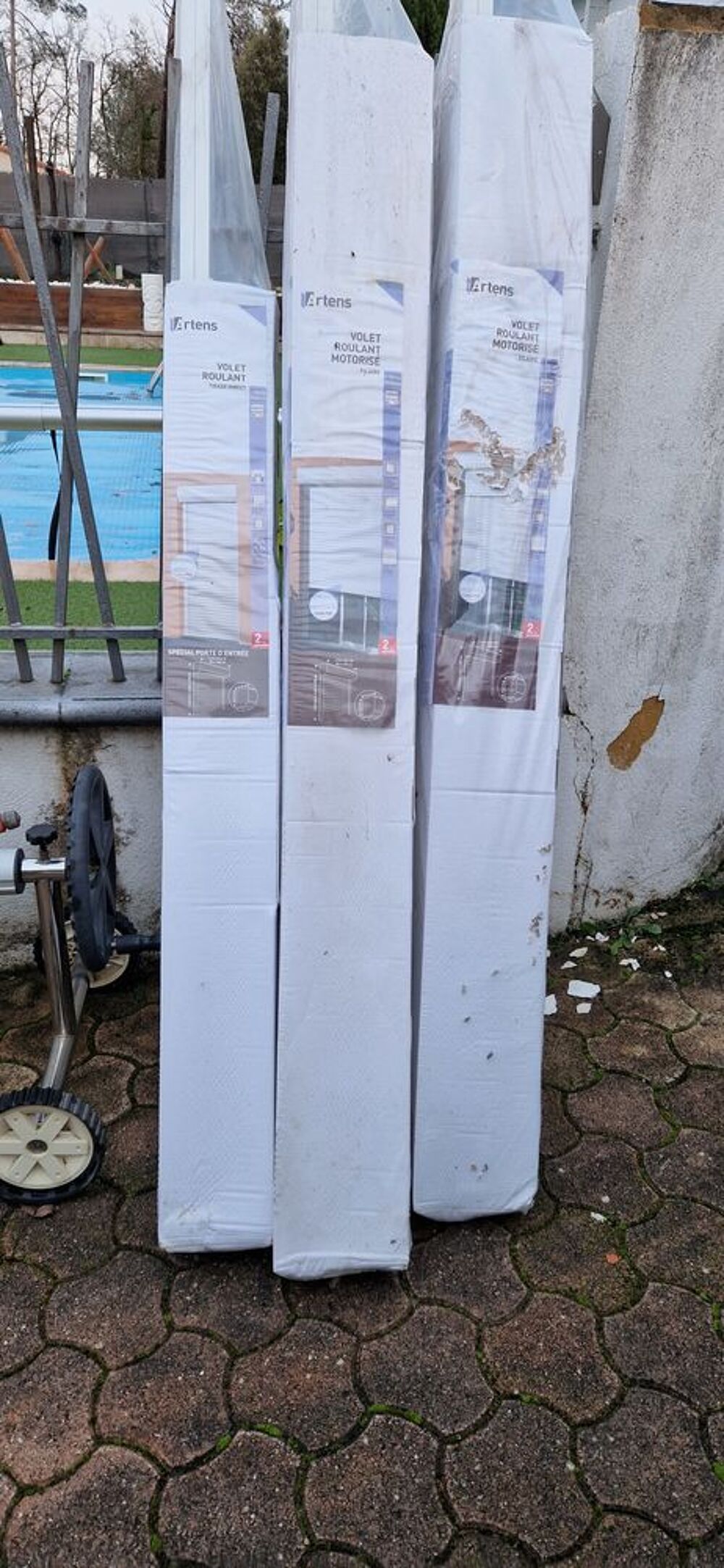 Volet roulant &eacute;lectrique Bricolage