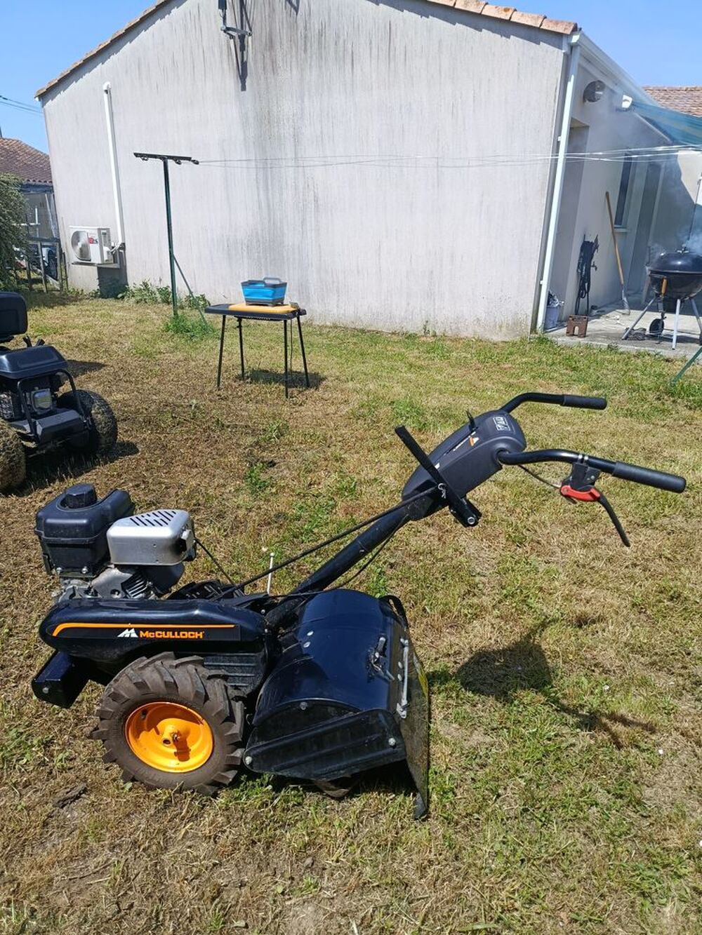 Motoculteur thermique McCulloch ? Briggs &amp; Stratton 205cc Jardin