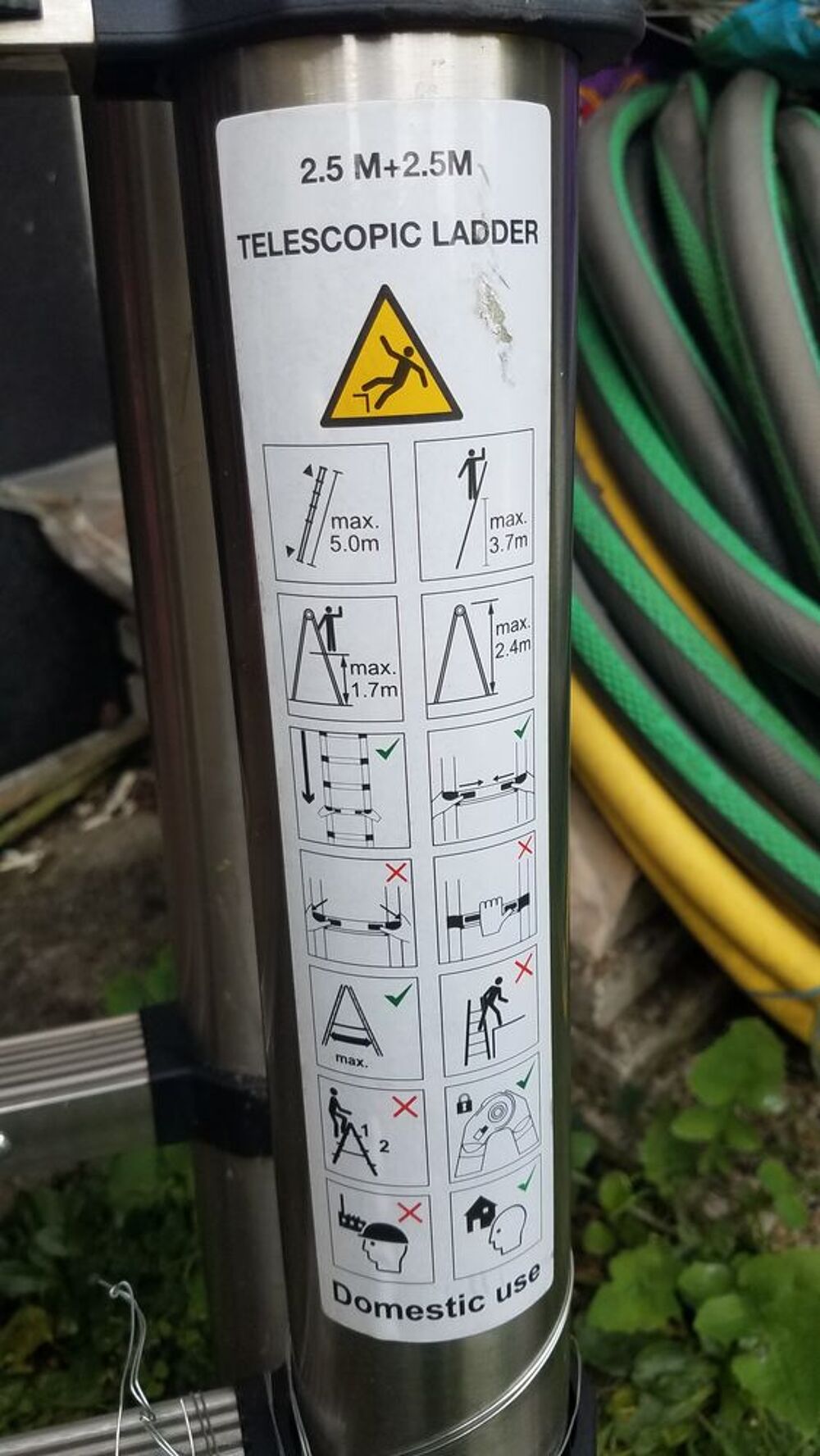 echelle telescopique de 5 metres Bricolage