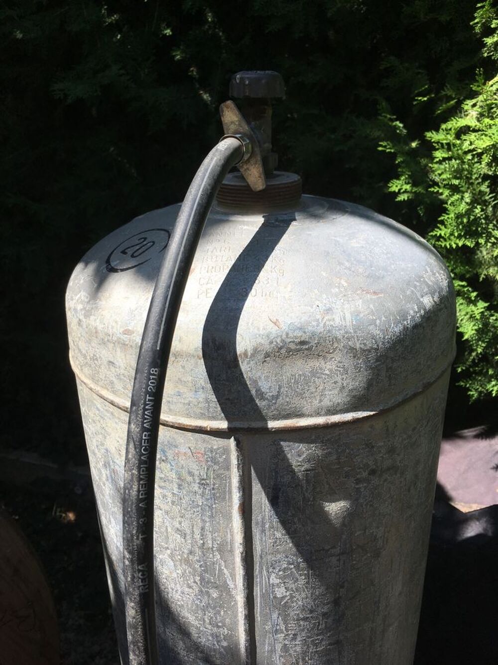 Donne grande bouteille de gaz propane Bricolage