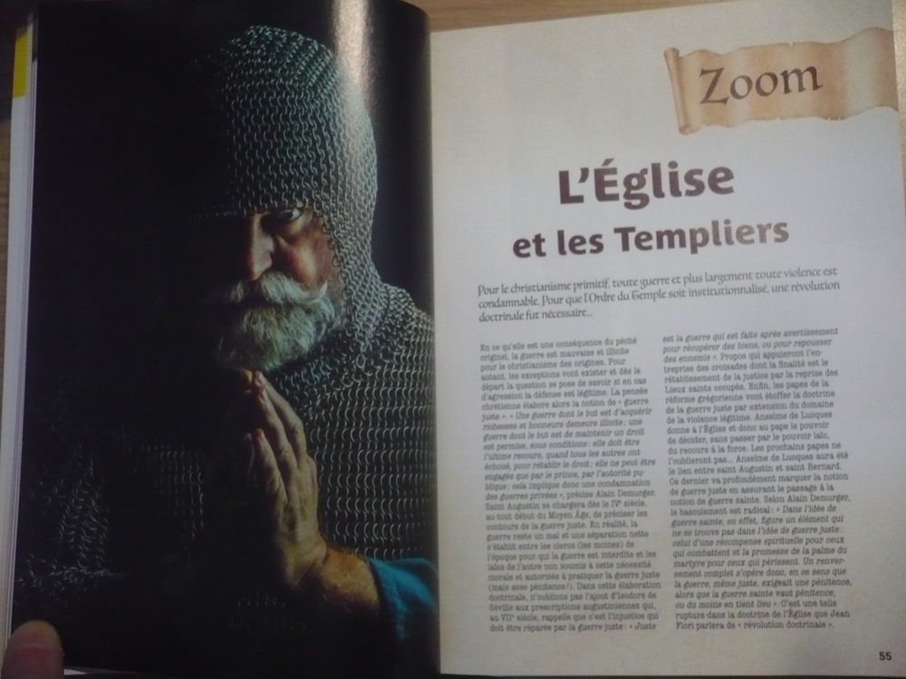  TOUT SAVOIR SUR LES TEMPLIERS MONDES ANCIENS Hors s&eacute;rie N&deg;1 Livres et BD