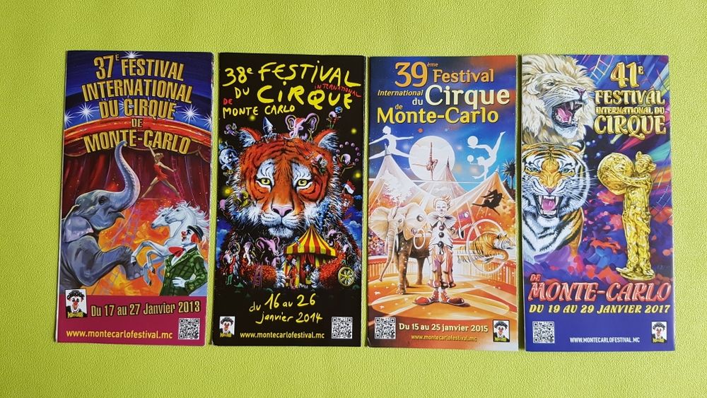 FESTIVAL INTERNATIONAL DU CIRQUE DE MONTE - CARLO 