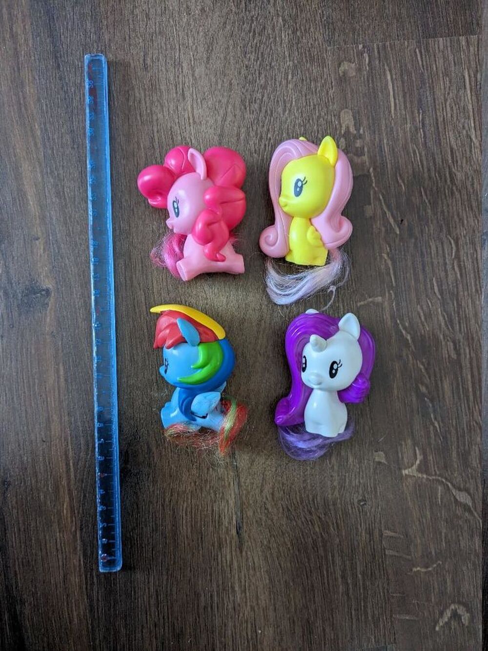 Lot de 4 poneys My little pony plusieurs couleurs Jeux / jouets