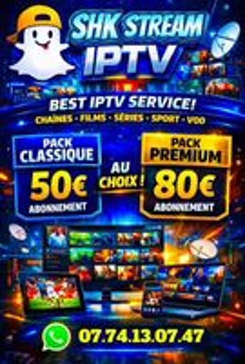   SERVICE IPTV POUR TELEVISON ! 