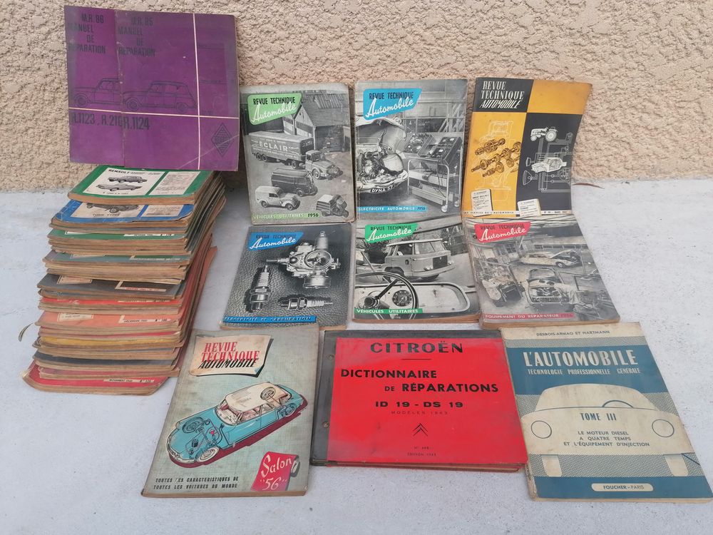 Collection revue RTA 6 livres reli&eacute;s et 35 revues normale 