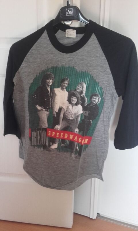 T-Shirt Jersey : Reo Speedwagon - Wheels Are Tourin' '84-'85 220 Angers (49)