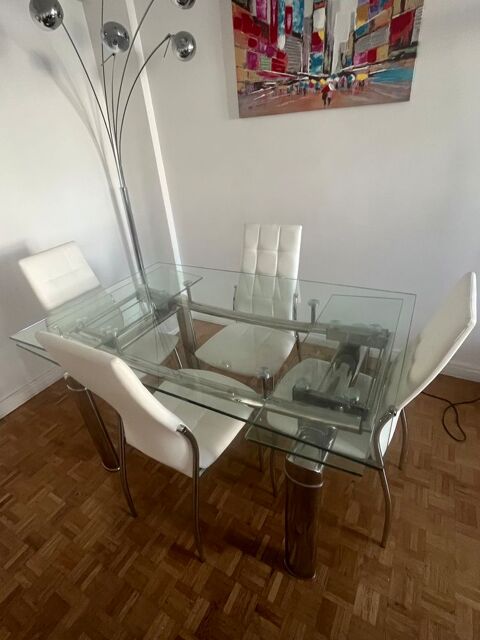 Table verre avec rallonges 350 Saint-Mand� (94)