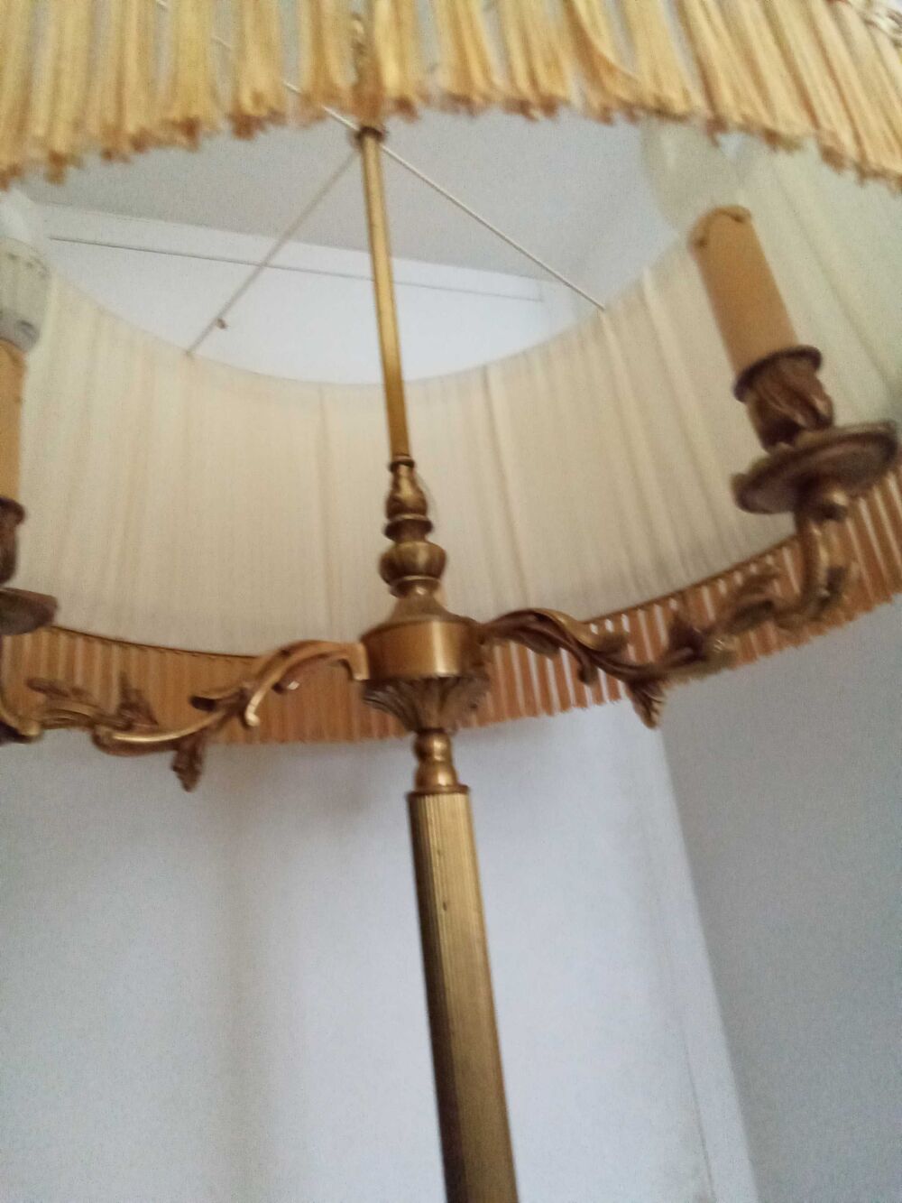 lampadaire bronze Décoration