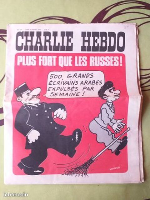 JOURNAL CHARLIE HEBDO ANNEE 1974 3 Chaumont (52)