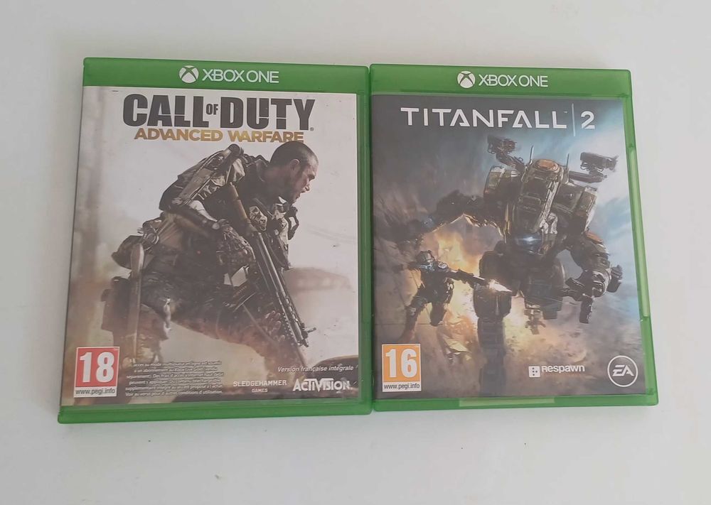 Lot Call of Duty Advanced Warfare + Titanfall 2 €" Xbox One Consoles et jeux vidéos