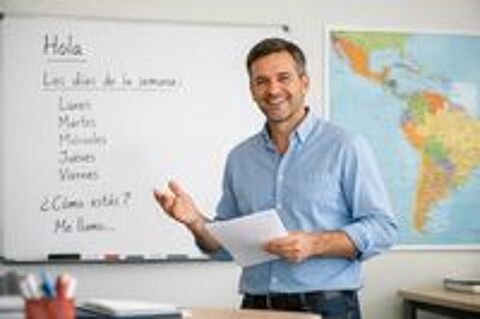   Recherche Prof d'espagnol - cours en présentiel ou en ligne 