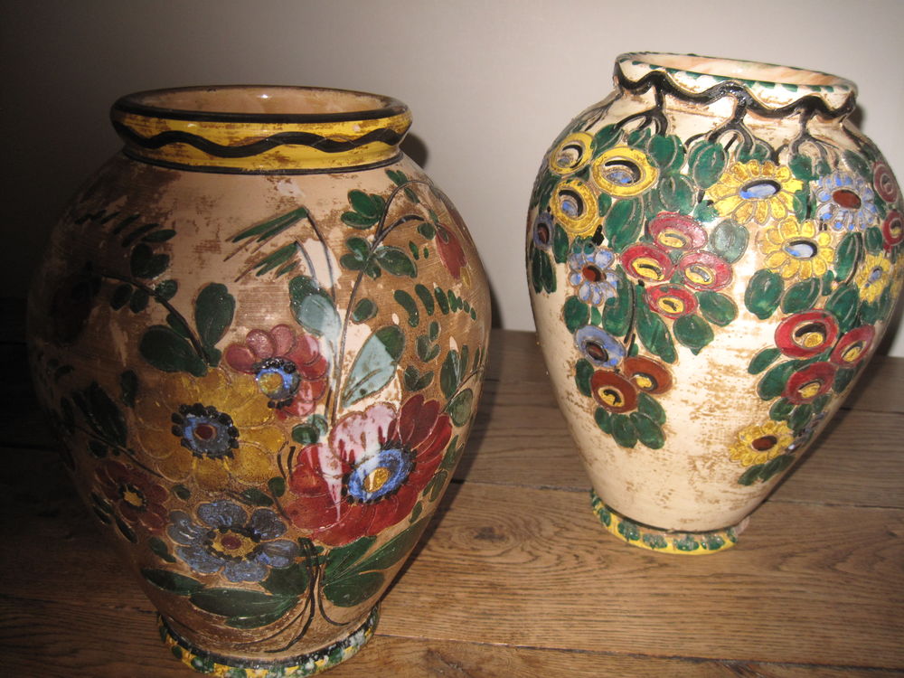 2 vases anciens Décoration