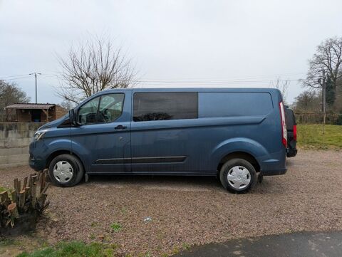 Ford Transit Custom TRANSIT CUSTOM CA 320 L2H1 2.0 ECOBLUE 130 MHEV TREND BUSINESS 2022 occasion Tranzault 36230