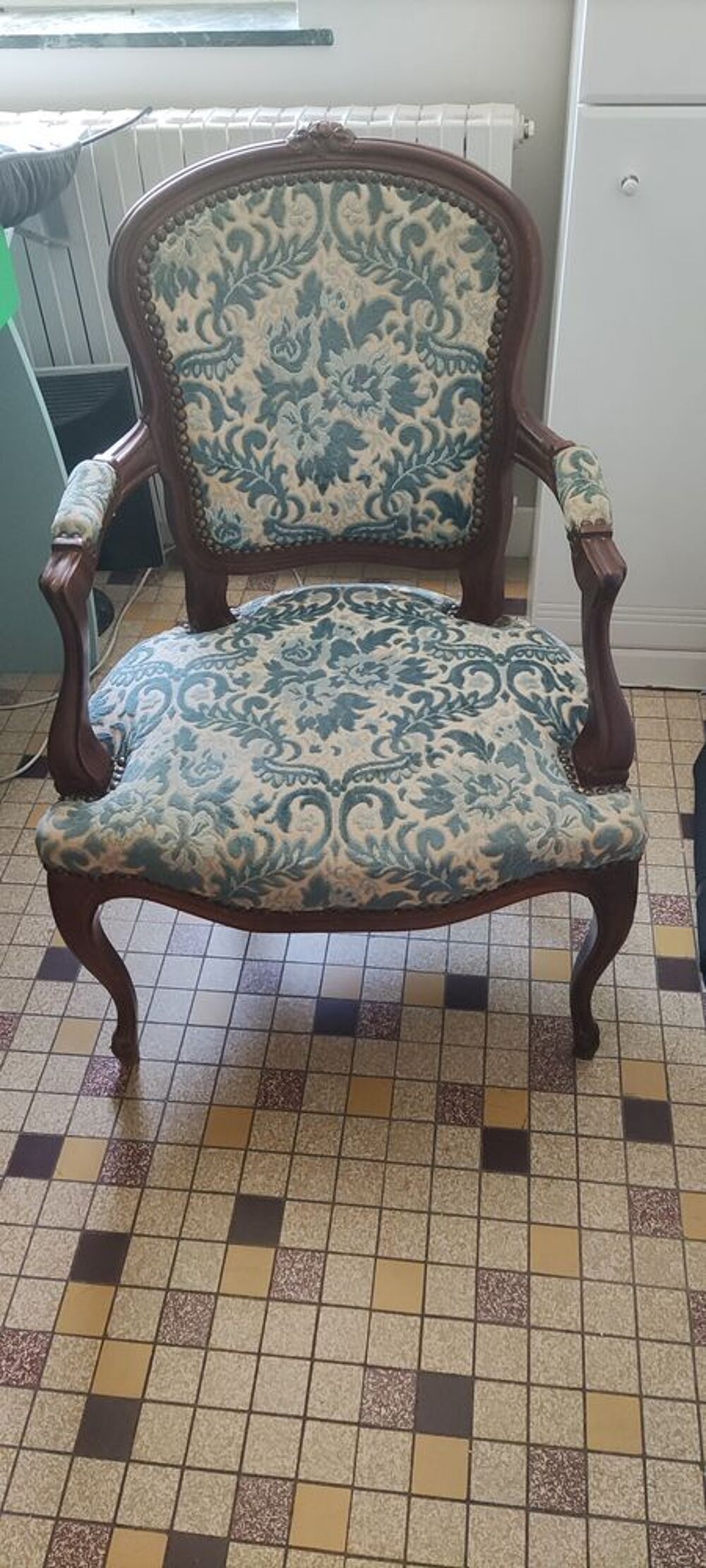 fauteuil cabriolet style Louis XV Meubles