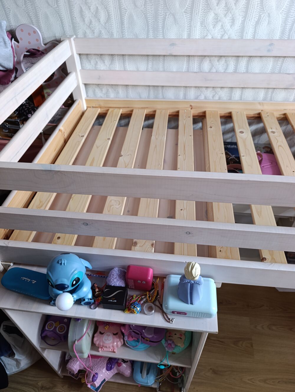 lit enfant semi mezzanine 90x190 avec bureau Meubles