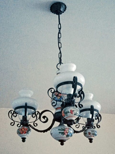 Lustre type ancien 20 Mons-en-Barul (59)