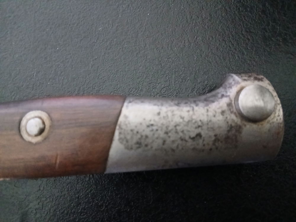Ba&iuml;onnette 1908 br&eacute;sil mauser 