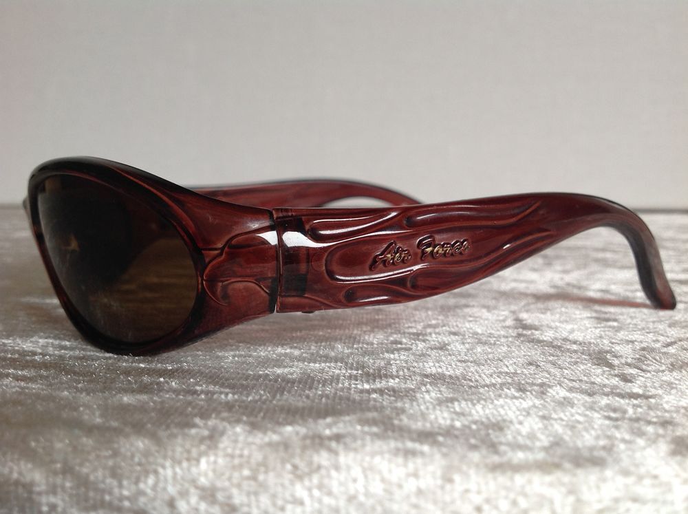 LUNETTES DE SOLEIL AIR FORCE MOTIF AIGLE BRANCHES Envoi Poss 