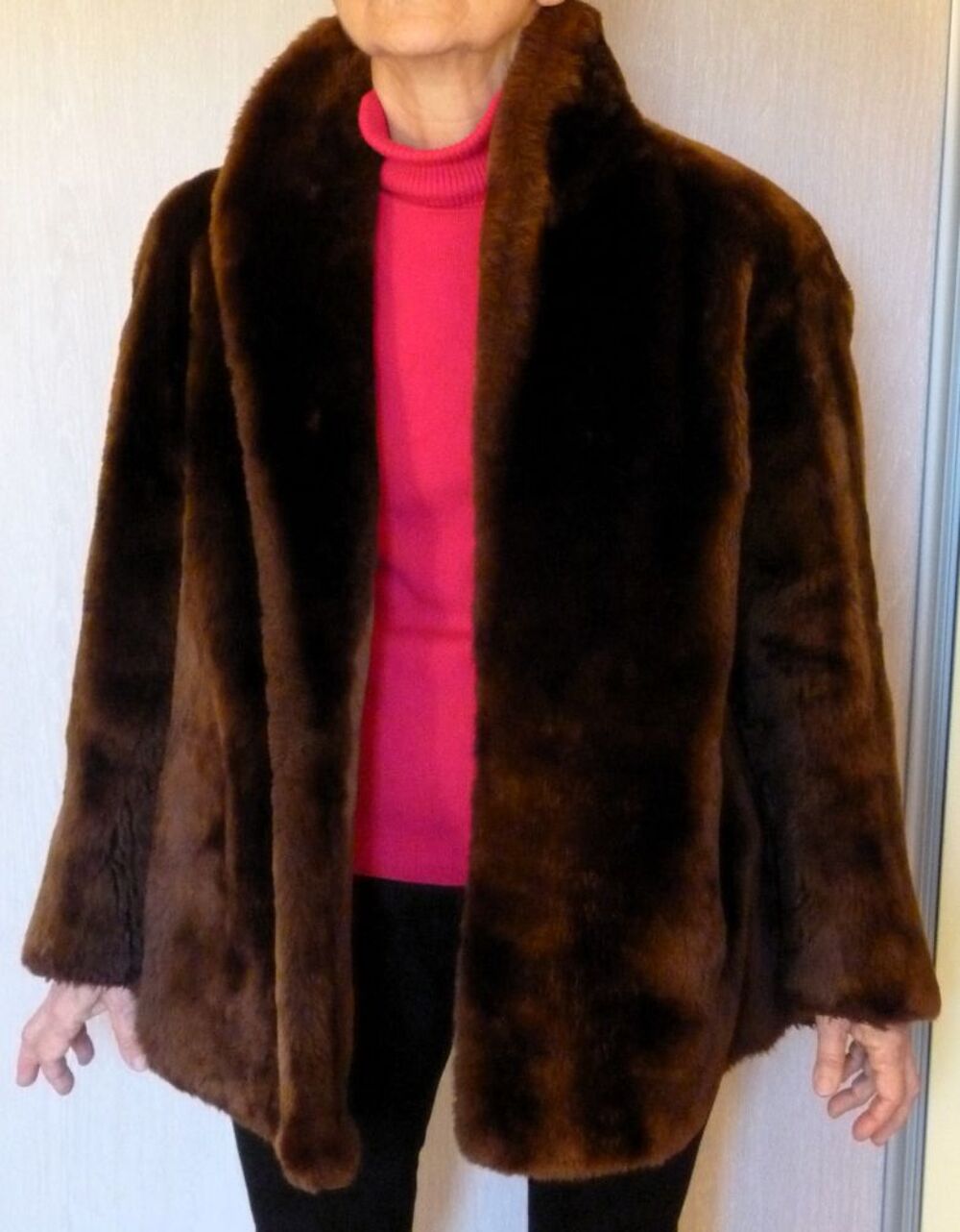 veste en mouton dor&eacute; -Vintage Vêtements