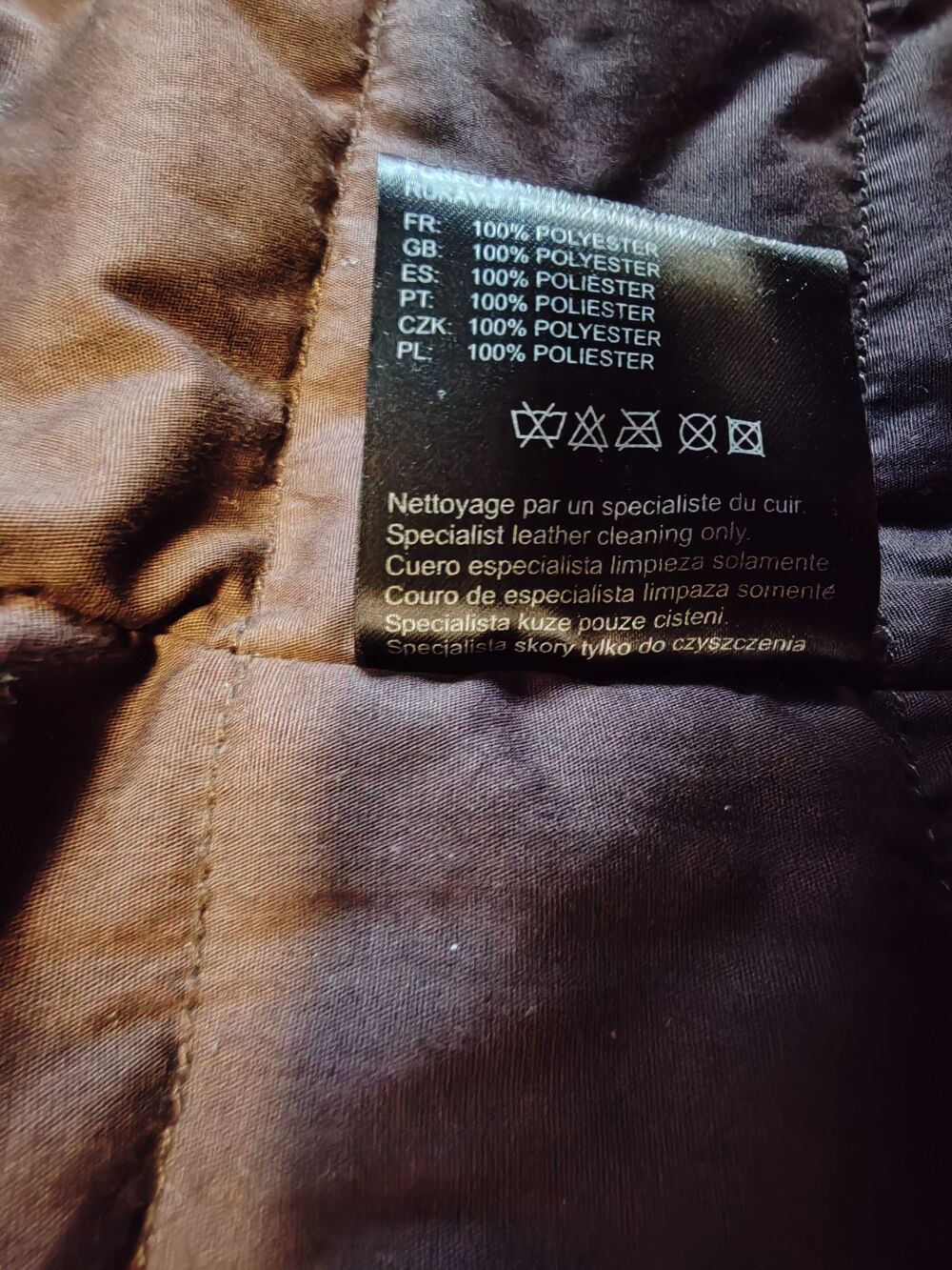 Blouson cuir Vêtements