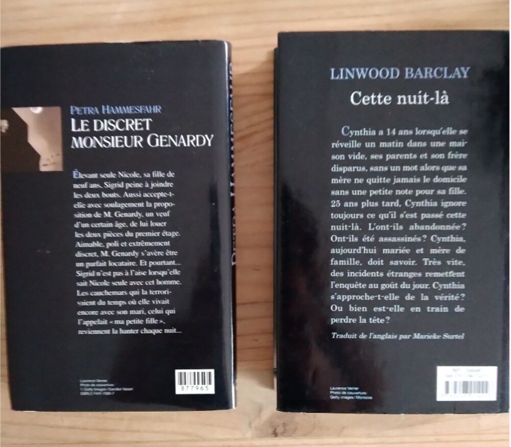 Thriller Livres et BD