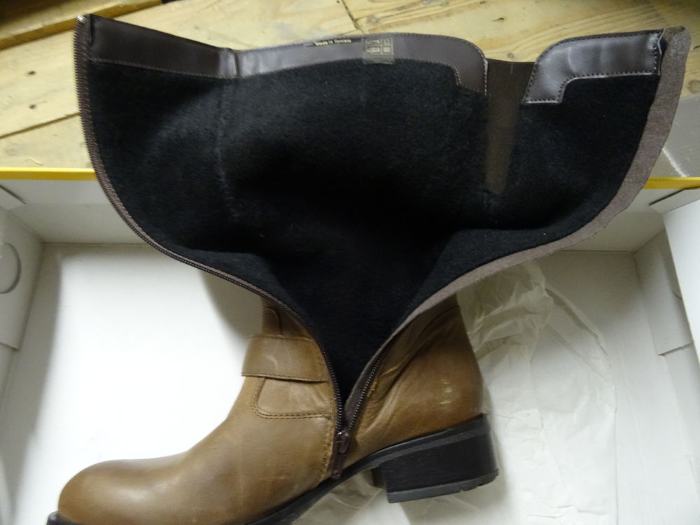bottes en cuir femme neuve pointure 38 Chaussures