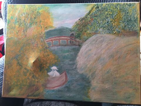 Tableau sur toile  assez grande 50 Saint-Julien-les-Rosiers (30)