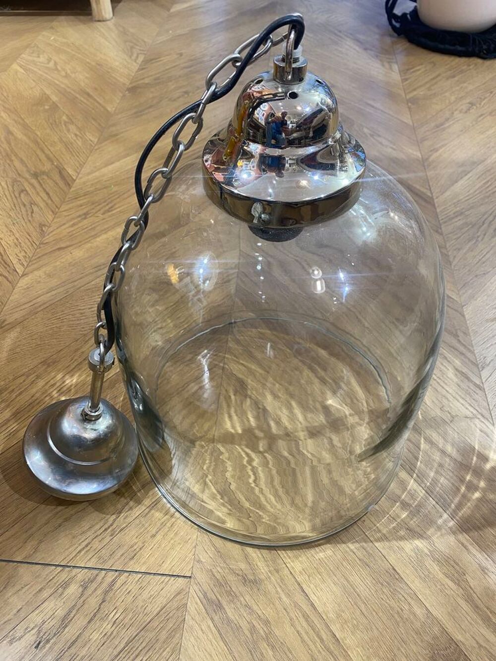 lustre en verre Décoration