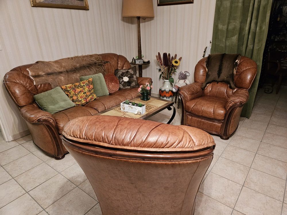 salon en cuir canap&eacute; 
250 € &middot;
Meubles