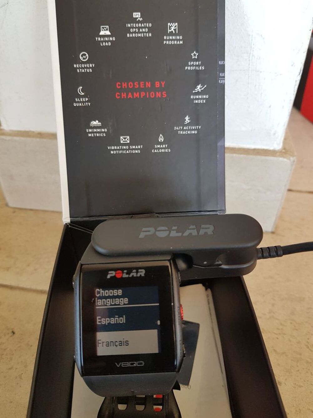 Polar V800 : montre cardio &amp; GPS Vélos