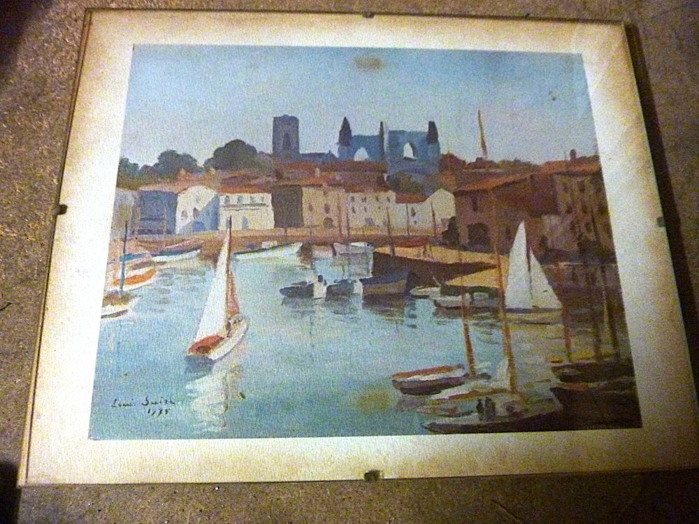 Gravure "Pastel" et autre Décoration