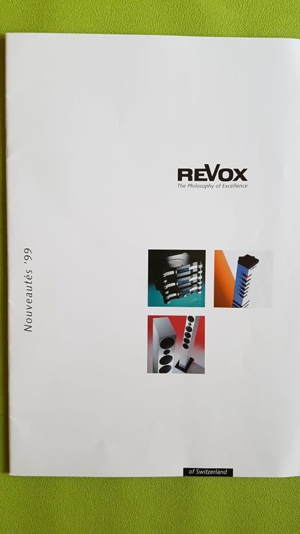 REVOX NOUVEAUT&Eacute;S ' 99 Audio et hifi