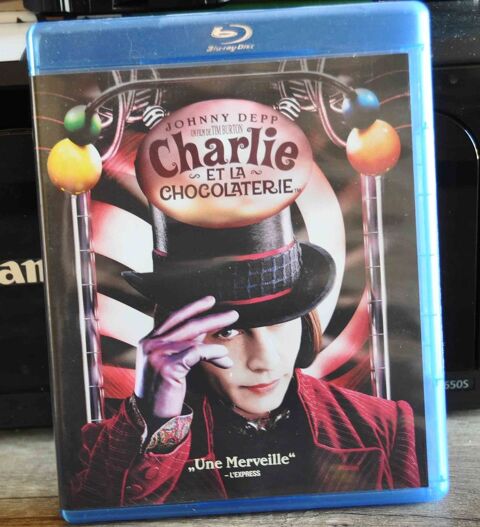 Charlie et la chocolaterie en blu ray 3 Tremblay-en-France (93)