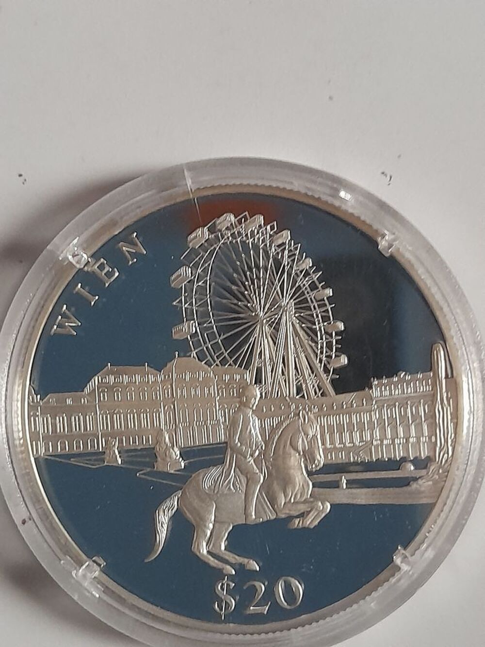 pi&eacute;ce 20 dollars argent 