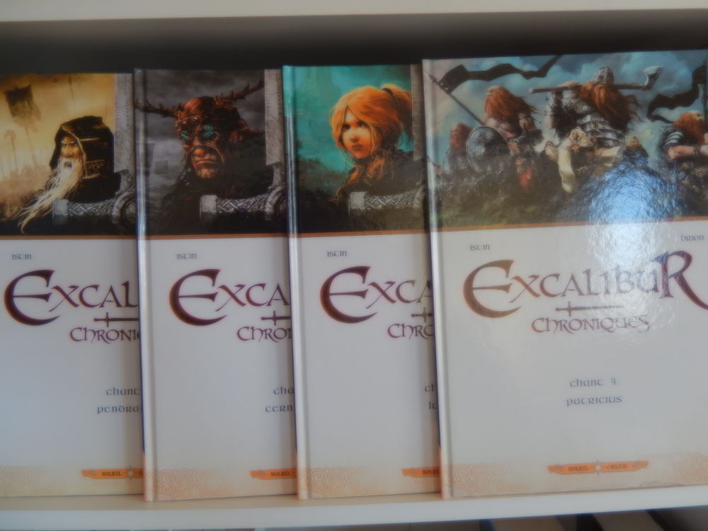 BD Excalibur Chroniques 4 tomes parus &eacute;tat neuf Livres et BD