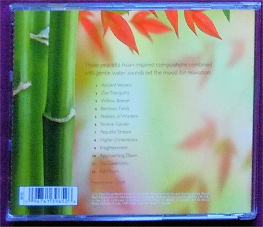 Zen Tranquility (CD) CD et vinyles