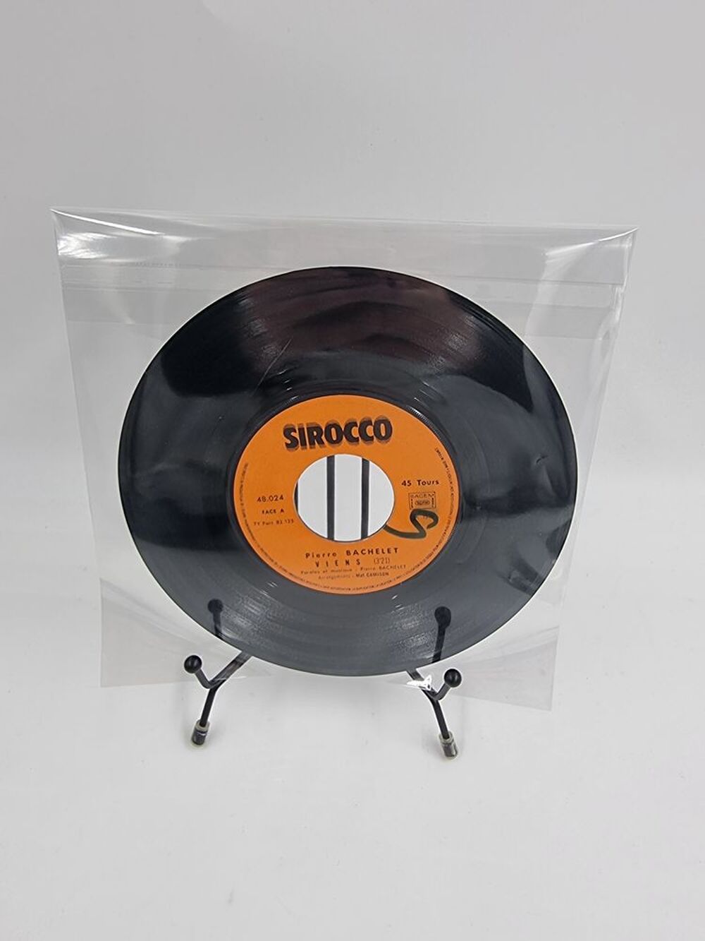 Vinyle 45 tours Pierre Bachelet : Viens / Jamais 2 sans 3 CD et vinyles