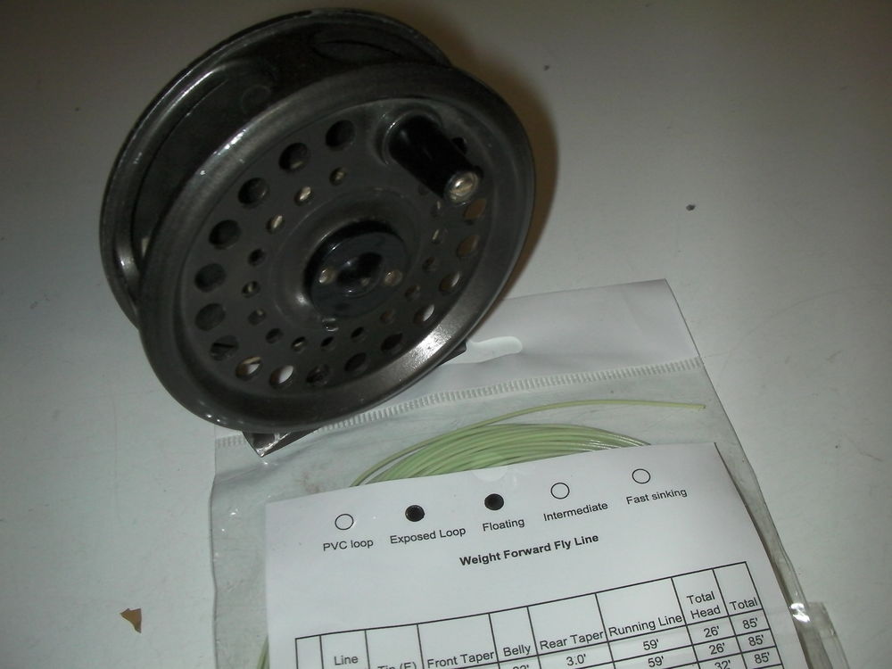 Moulinet mouche INTR2PID. +soie wf N&deg;5 Sports