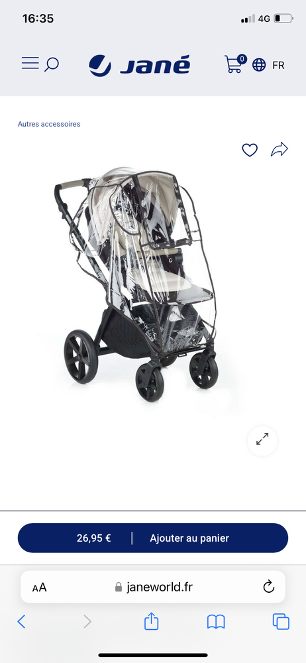 Habillage de poussette Pu�riculture