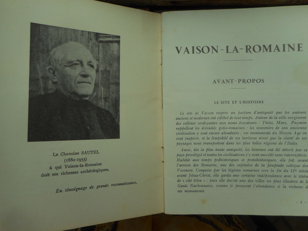 Guide arch&eacute;ologique &quot;Vaison La Romaine&quot; Livres et BD