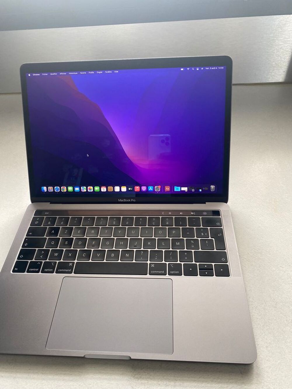 MacBook Pro (13-inch, 2018, Four Thunderbolt 3 Ports) Matériel informatique