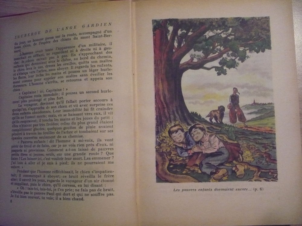 L'AUBERGE DE L'ANGE GARDIEN de la Comtesse DE S&Eacute;GUR (1949) Livres et BD