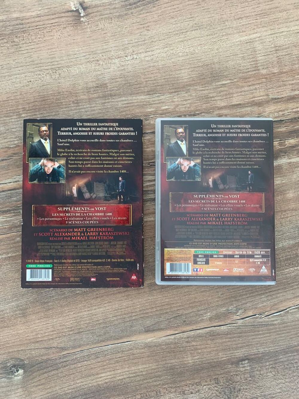 DVD " Chambre 1408 " DVD et blu-ray