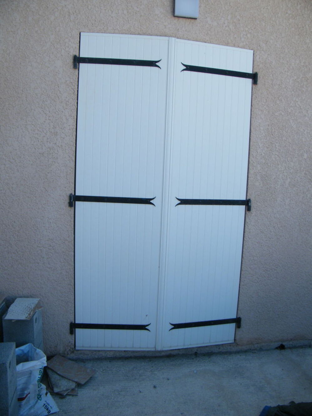 volets pvc blanc Bricolage
