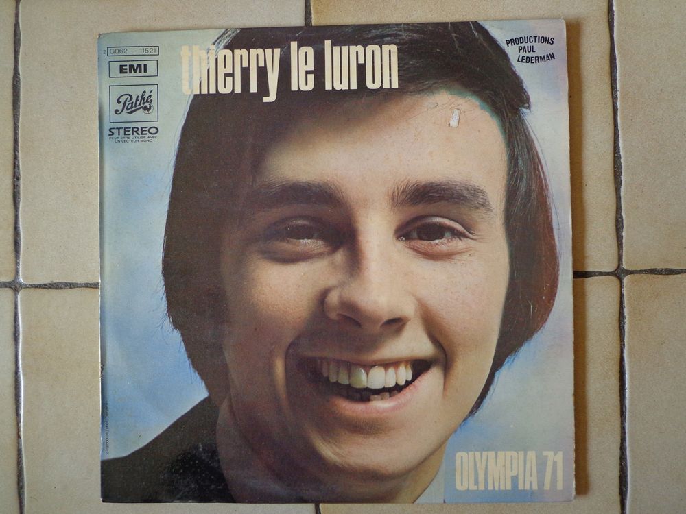 THIERRY LE LURON vinyles 33T CD et vinyles