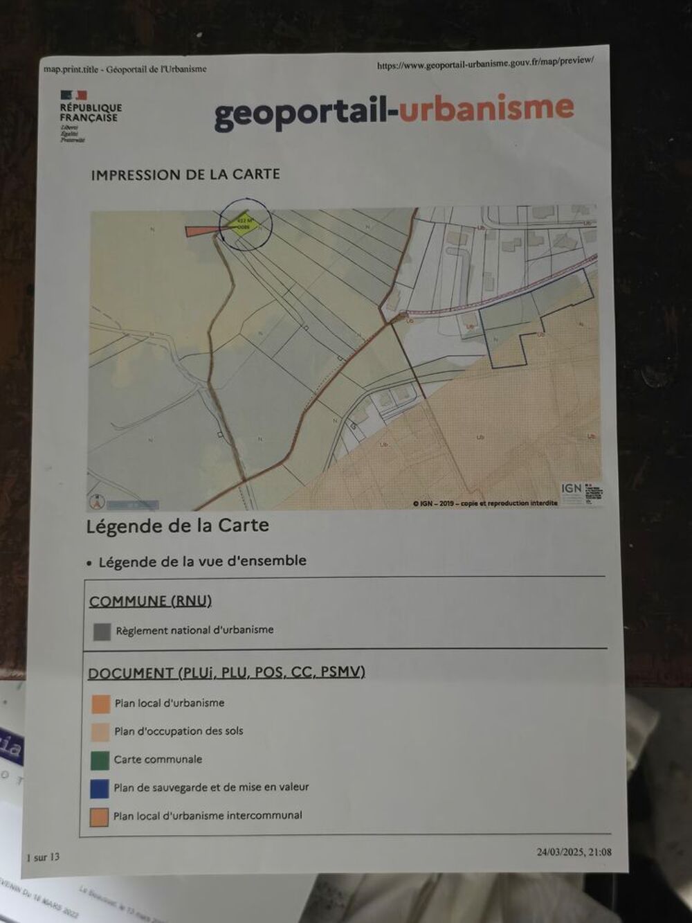 Vente Terrain terrain non constructible en zone naturel a partir de 422 m2 Veynes